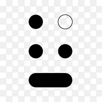 白线点鼻子字体图案点-空若网 白线点鼻子字体图案点-空若网