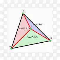 三角形区域三元图重心坐标系-三角形-空若网 三角形区域三元图重心坐标系-三角形-空若网
