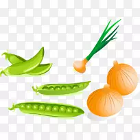 豌豆绘画摄影剪贴画.豆类洋葱PNG载体材料-空若网 豌豆绘画摄影剪贴画.豆类洋葱PNG载体材料-空若网