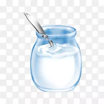 玻璃液态水奶瓶-空若网 玻璃液态水奶瓶-空若网