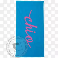 纺织绿松石字体-沙滩毛巾-空若网 纺织绿松石字体-沙滩毛巾-空若网