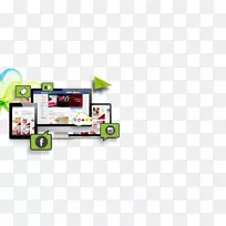 平面设计电子品牌多媒体设计-空若网 平面设计电子品牌多媒体设计-空若网