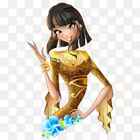 扇形艺术彩虹。DeviantArt-埃及艳后-空若网 扇形艺术彩虹。DeviantArt-埃及艳后-空若网