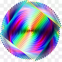 圆形几何螺旋圆-空若网 圆形几何螺旋圆-空若网