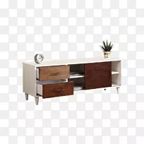 餐桌自助餐和餐具抽屉电视桌-电视单元-空若网 餐桌自助餐和餐具抽屉电视桌-电视单元-空若网