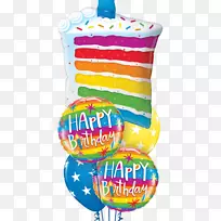 生日蛋糕气球派对花束-气球-空若网 生日蛋糕气球派对花束-气球-空若网