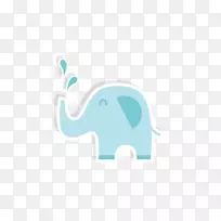 品牌文字图案-卡通小象-空若网 品牌文字图案-卡通小象-空若网