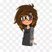 眼镜鼻子智人棕色自画像-空若网 眼镜鼻子智人棕色自画像-空若网