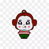 卡通可爱-可爱的猴子-空若网 卡通可爱-可爱的猴子-空若网