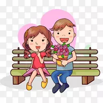 爱情卡通画-蒙古国-空若网 爱情卡通画-蒙古国-空若网