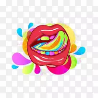 t恤摄影唇形服装.唇-空若网 t恤摄影唇形服装.唇-空若网