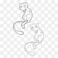 猫线艺术手指素描-猫-空若网 猫线艺术手指素描-猫-空若网