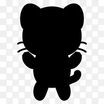 黑色剪影,白鼻子,剪贴画.剪影-空若网 黑色剪影,白鼻子,剪贴画.剪影-空若网