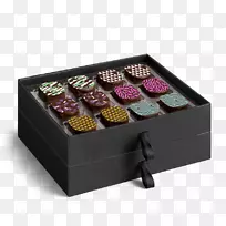 巧克力盒礼品Koko黑色包装和标签.糖果包装-空若网 巧克力盒礼品Koko黑色包装和标签.糖果包装-空若网