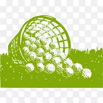 Adobe插画师下载-绿草高尔夫堆-空若网 Adobe插画师下载-绿草高尔夫堆-空若网