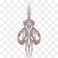 圣诞节装饰对称符号线图案符号-空若网 圣诞节装饰对称符号线图案符号-空若网