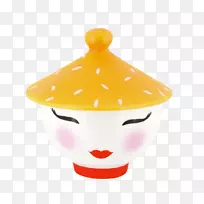 毛二瓷餐具碗设计-空若网 毛二瓷餐具碗设计-空若网