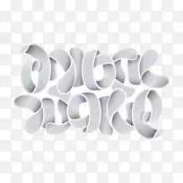 白色字体设计-空若网 白色字体设计-空若网