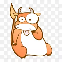 牛图.手绘卡通牛舌-空若网 牛图.手绘卡通牛舌-空若网