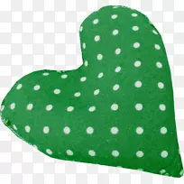 白色红-白色圆点绿色背景枕头-空若网 白色红-白色圆点绿色背景枕头-空若网