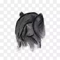 犬种鼻子素描-空若网 犬种鼻子素描-空若网