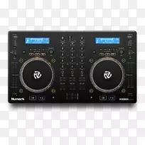 Numark混合甲板快车dj控制器音频混频器光盘骑师-空若网 Numark混合甲板快车dj控制器音频混频器光盘骑师-空若网