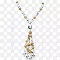 珍珠项链魅力和吊坠身体珠宝.项链-空若网 珍珠项链魅力和吊坠身体珠宝.项链-空若网