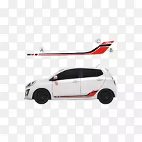 汽车车门(Perodua Myvi)保险杠贴纸贴花车-空若网 汽车车门(Perodua Myvi)保险杠贴纸贴花车-空若网