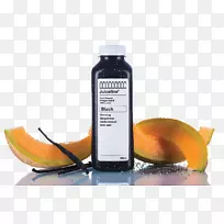 果汁饮料水果瓶包装和标签.甜瓜饮料-空若网 果汁饮料水果瓶包装和标签.甜瓜饮料-空若网