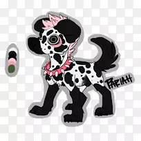 达尔马提亚犬马粉红色-马-空若网 达尔马提亚犬马粉红色-马-空若网