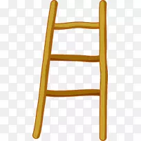 卡通绘图动画.卡通黄色梯子-空若网 卡通绘图动画.卡通黄色梯子-空若网
