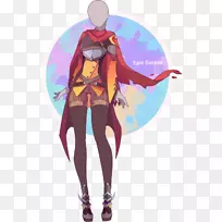 服装画长袍身设计时尚-空若网 服装画长袍身设计时尚-空若网