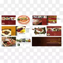 快餐店菜单设计-庄园食品菜单设计-空若网 快餐店菜单设计-庄园食品菜单设计-空若网