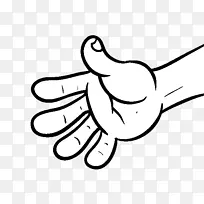 画手人体黑白手-空若网 画手人体黑白手-空若网