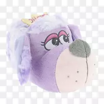 毛绒动物和可爱玩具毛绒鼻子鞋-空若网 毛绒动物和可爱玩具毛绒鼻子鞋-空若网