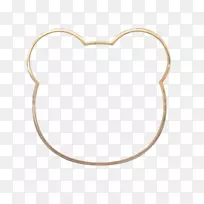 材料心型-棕色漂亮小猫形状金属-空若网 材料心型-棕色漂亮小猫形状金属-空若网