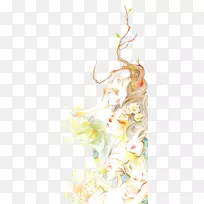 创意作品插图-手绘动画兔子向导-空若网 创意作品插图-手绘动画兔子向导-空若网