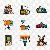 电脑图标休闲爱好剪贴画美食钟-空若网 电脑图标休闲爱好剪贴画美食钟-空若网