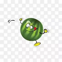 卡通水果-微笑西瓜-空若网 卡通水果-微笑西瓜-空若网