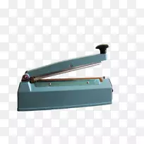 材料机-浅蓝色迷你封口机-空若网 材料机-浅蓝色迷你封口机-空若网