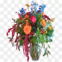 花型设计中提琴插花花束-空若网 花型设计中提琴插花花束-空若网