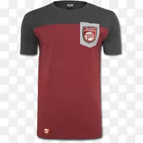 运动迷球衣标志栗色角字体-衬衫口袋-空若网 运动迷球衣标志栗色角字体-衬衫口袋-空若网