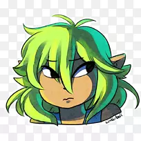 脊椎动物开花植物卡通片艺术.柳叶-空若网 脊椎动物开花植物卡通片艺术.柳叶-空若网