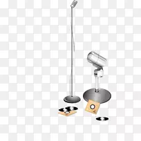 麦克风adobe插画师剪贴画卡通扬声器-空若网 麦克风adobe插画师剪贴画卡通扬声器-空若网