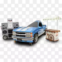 皮卡冰淇淋车-小货车-空若网 皮卡冰淇淋车-小货车-空若网