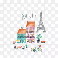 埃菲尔铁塔图-巴黎-空若网 埃菲尔铁塔图-巴黎-空若网