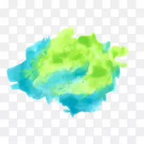 水彩画-美丽的水彩自由拉元素-空若网 水彩画-美丽的水彩自由拉元素-空若网