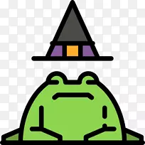 青蛙巫术蟾蜍分享图标-万圣节-空若网 青蛙巫术蟾蜍分享图标-万圣节-空若网