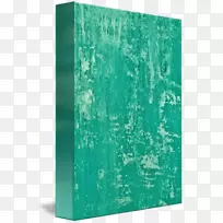 绿色绿松石长方形-雨夜-空若网 绿色绿松石长方形-雨夜-空若网