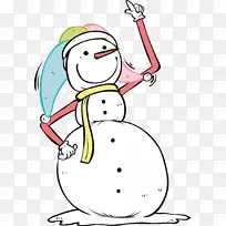雪人-可爱的小雪人-空若网 雪人-可爱的小雪人-空若网